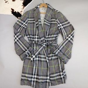 Burberry Body Women's Robe Plaid XL Knee Length
